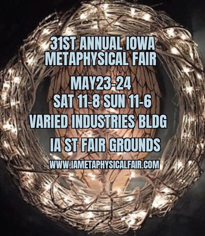 Iowa Metaphysical Fair Moving Mountains DM